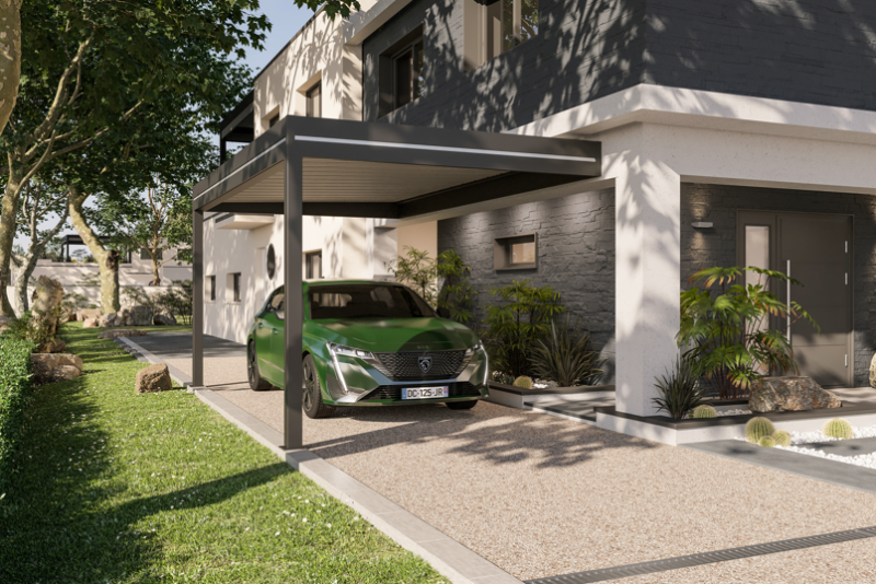 Carport toiture Bac Acier