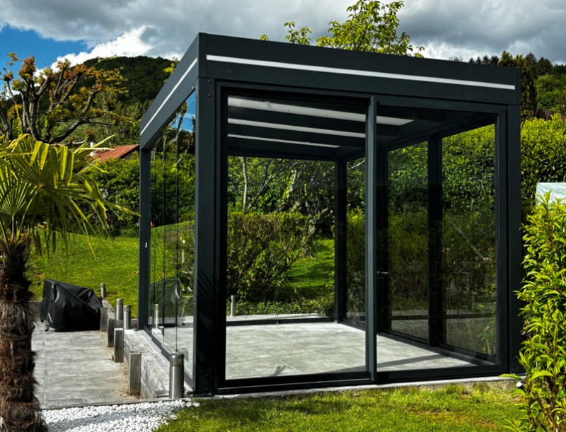 Pergola design et moderne pour terrasse à  Esch-sur-Alzette