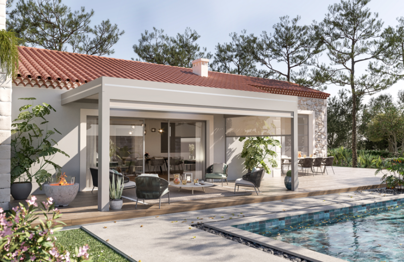 Pergola design et moderne sur mesure à Esch sur Alzette