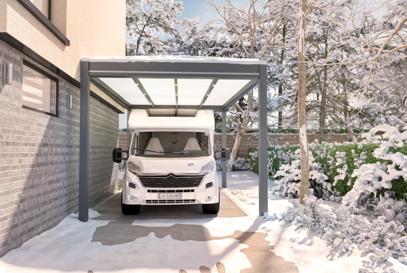 Maßgeschneiderter Wohnmobilunterstand in Ettelbrück, Luxemburg