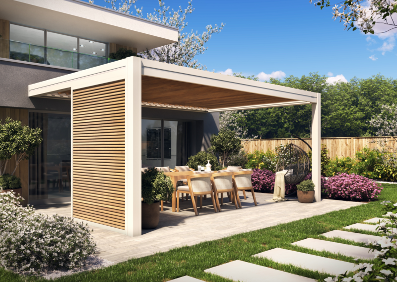 Devis gratuit pour pose d'une pergola bioclimatique alu sur mesure à Strassen au Luxembourg