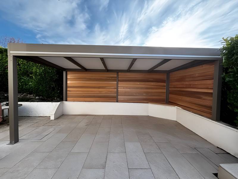 Aménagez votre terrasse avec la pergola design en aluminium sur mesure à Ettelbruck