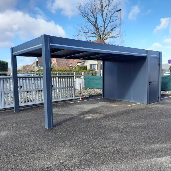 Vente abri d'extérieur en aluminium avec aménagement sur mesure à Ettelbruck