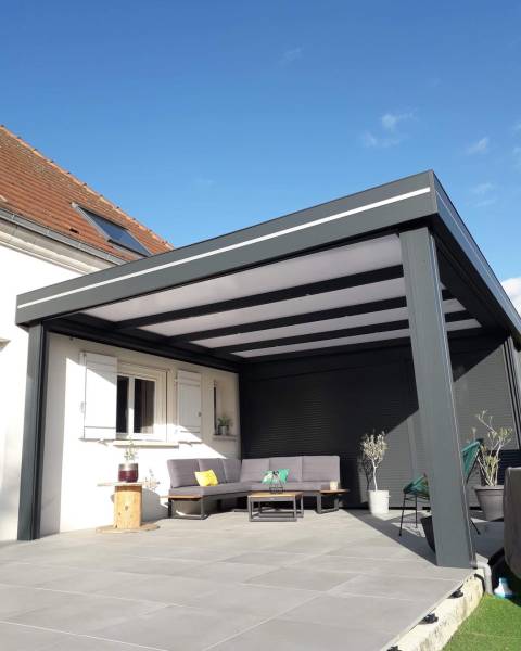 Garden Room aus Aluminium a multifunktional zu Ettelbréck am Lëtzebuerg