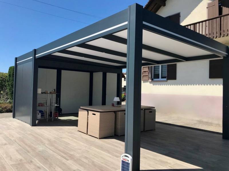 Personaliséiert Poolhaus –Gaardenhaus zu Ettelbréck Lëtzebuerg