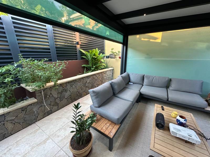 Extension de maison avec une garden room en aluminium à Ettelbruck au Luxembourg