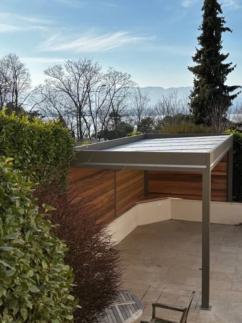 Pergola design et moderne 100% en aluminium sur mesure à Strassen