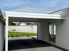 Notre zone d'activité pour ce service Achat de pergola aluminium avec tôle décorative