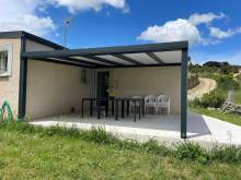 Notre zone d'activité pour ce service Conception et fabrication d'auvent attenant pour terrasse de jardin